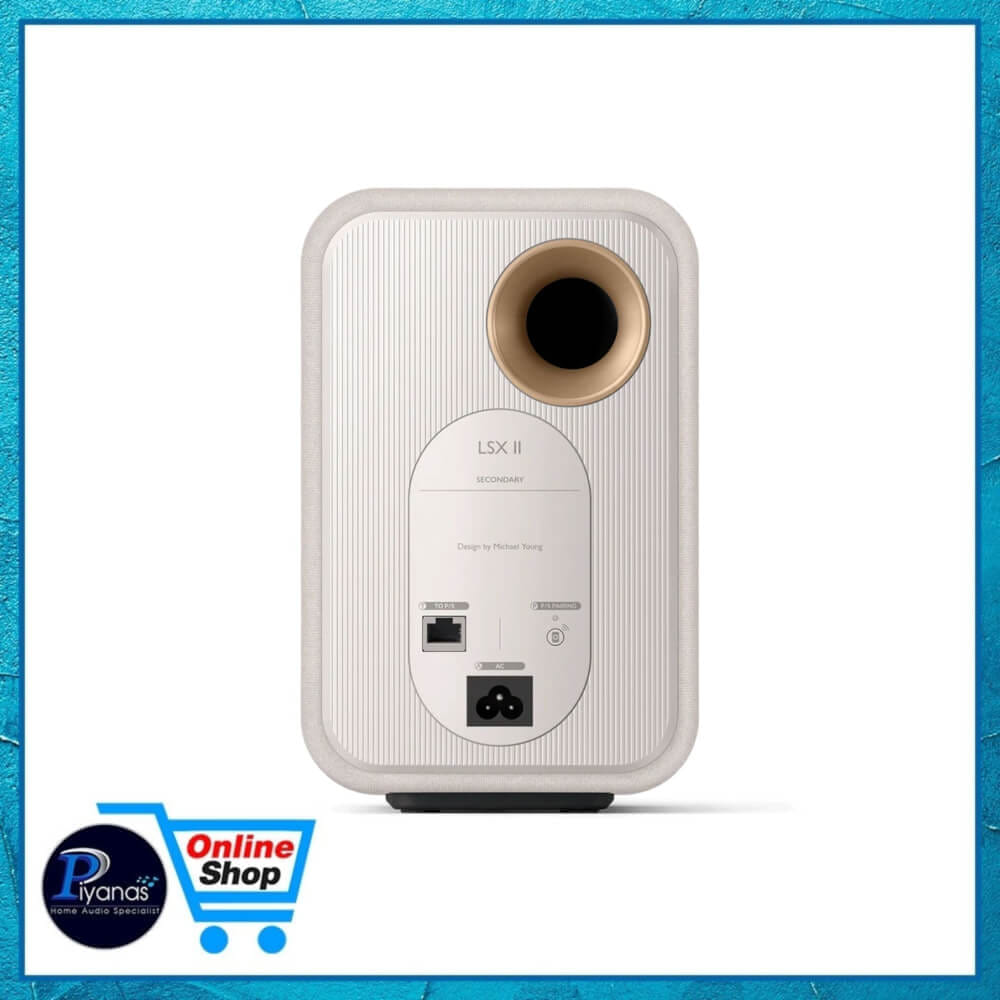 ลำโพง KEF : LS-X II (COTTON WHITE)